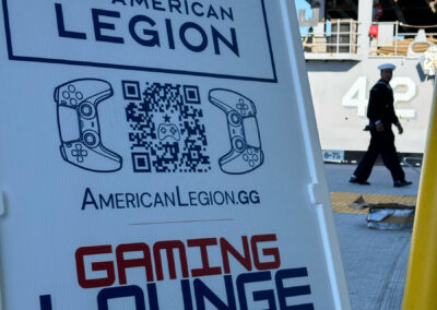 Legion Gaming Lounge sign