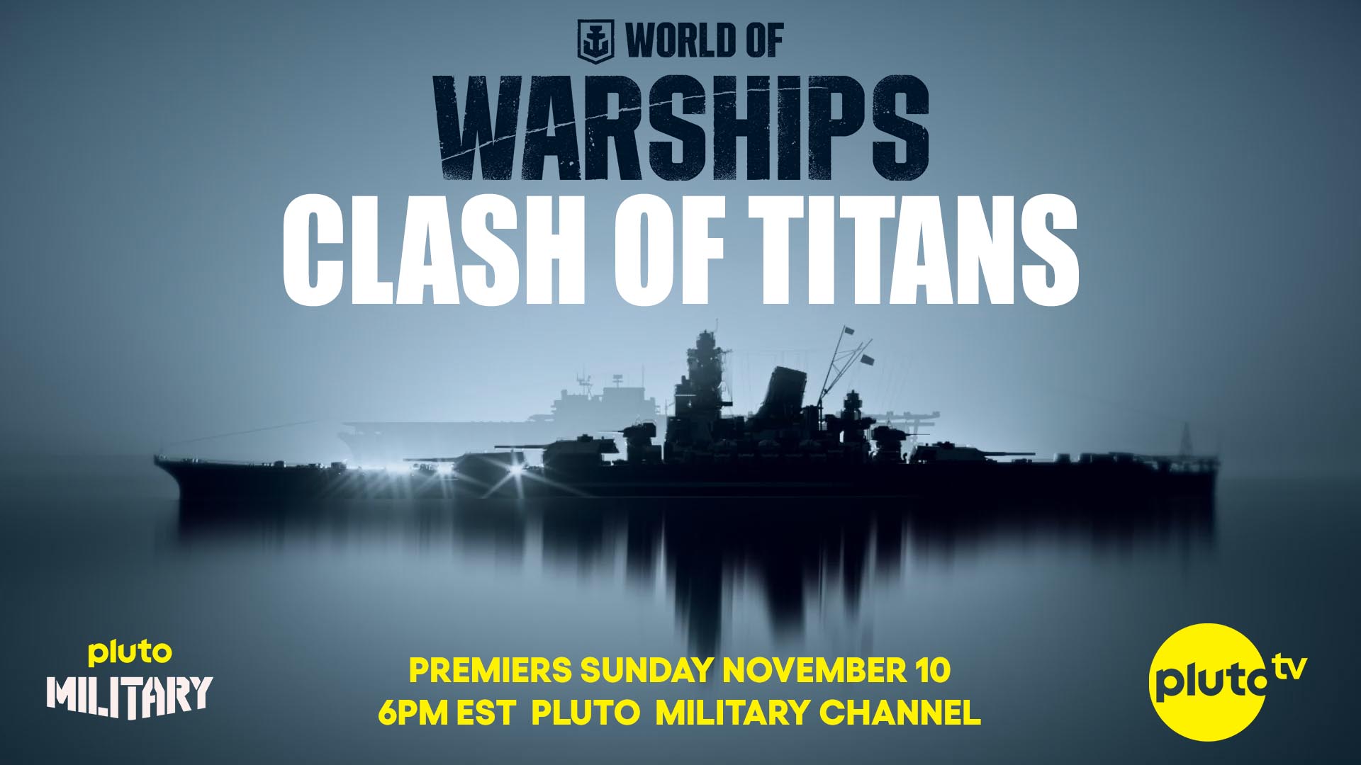 World of Warships Clash of Titans poster