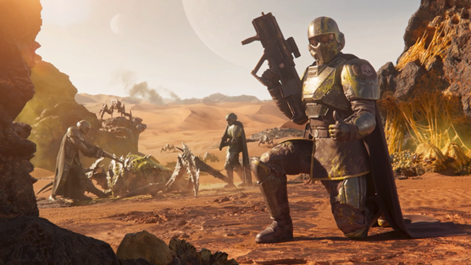 helldivers 2 poster
