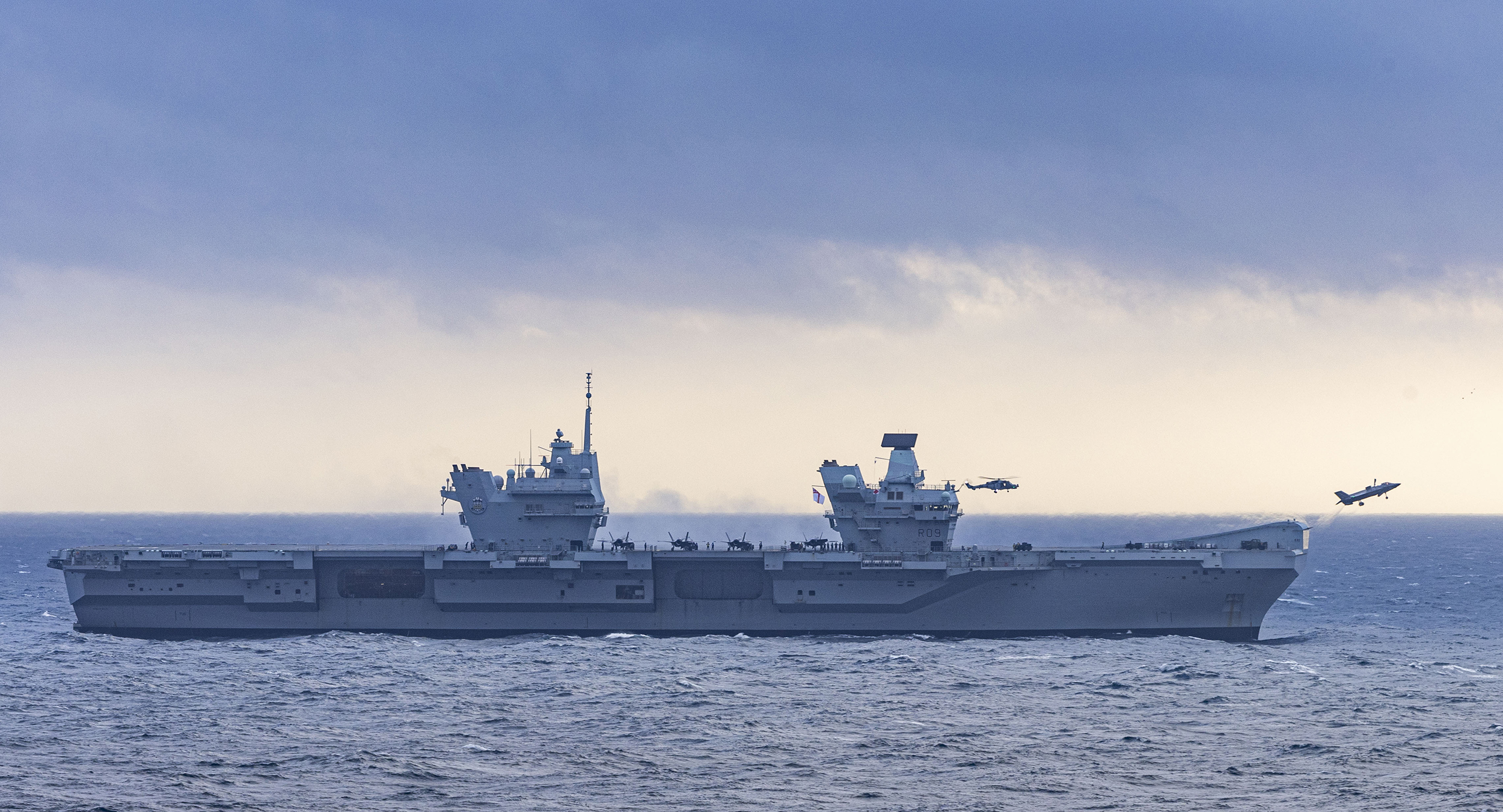 aircraft carrier HMS Prince of Wales