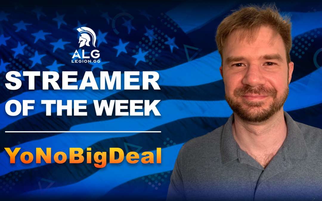YoNoBigDeal Brings Competitive Calm to the ALG Stream Team