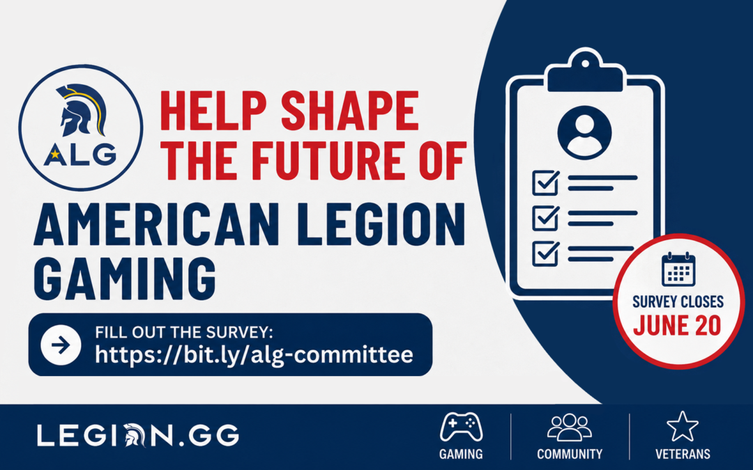 Survey Opens for Members Interested in American Legion Gaming National Committee