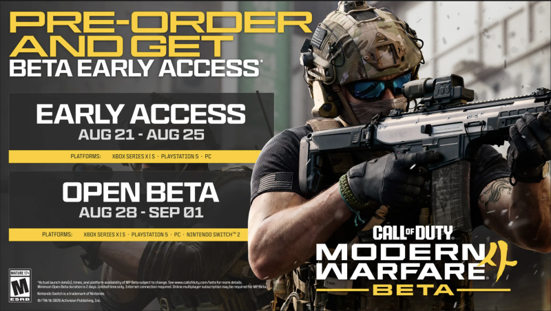 COD Modern-Warfare 4 beta
