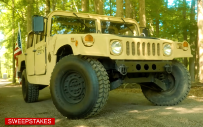 Enter Now for Your Chance to Win a Restored Humvee
