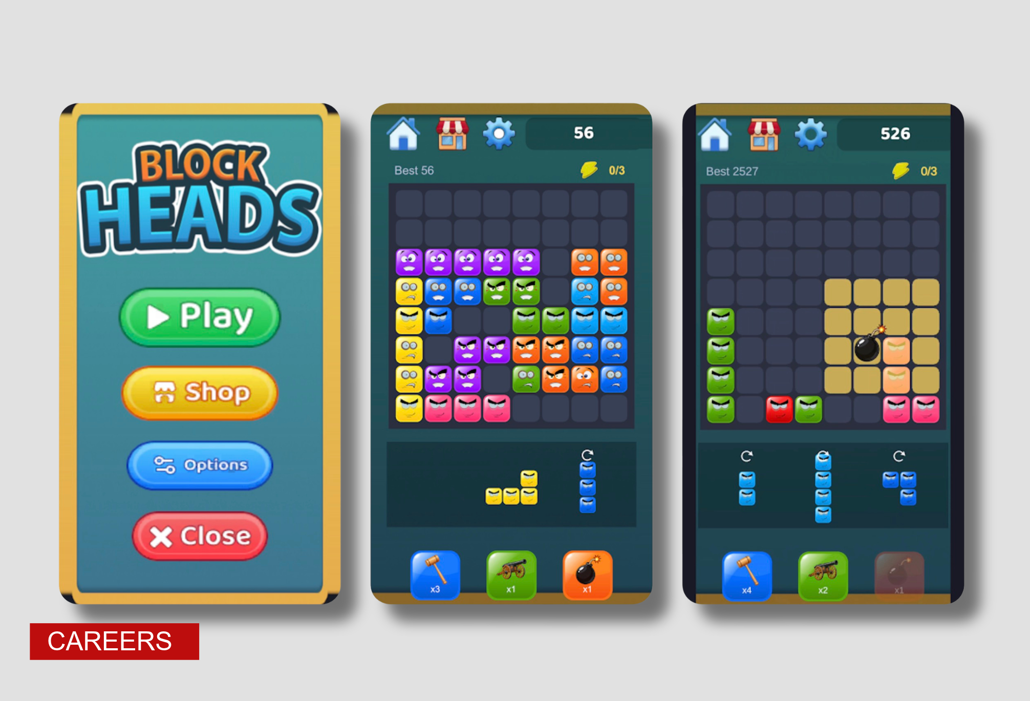 BLOCK HEADS (Photo: Iron Wolf Interactive) BLOCK HEADS